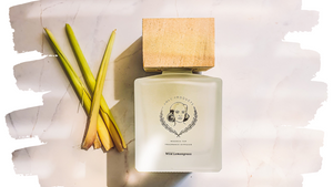 Fragranced Wooden Top Diffuser Gift Box - Wild Lemongrass