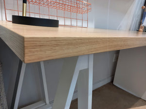 Home Office Desk with Oak top