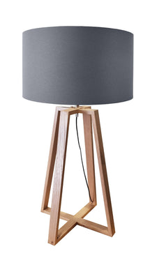 Wooden Quad Lamp Base